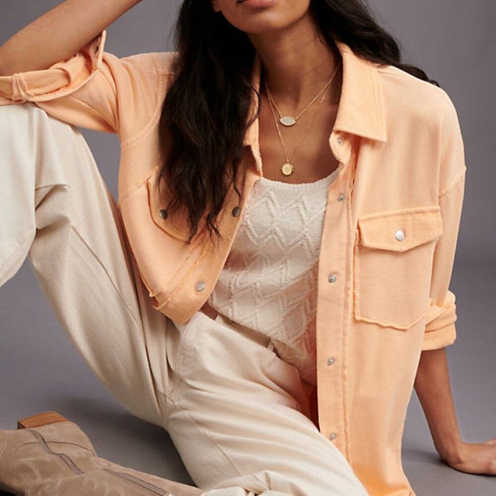 Avec Les Filles Shirt Jacket Shacket